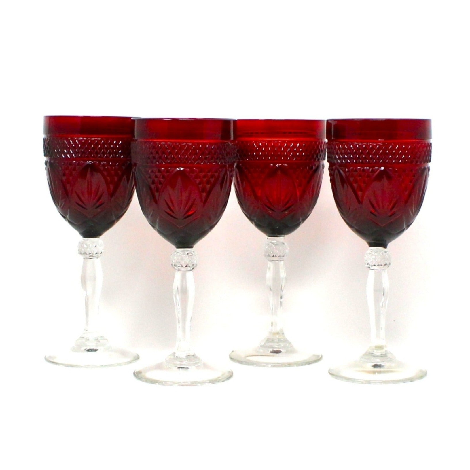 Set of 6 Libbey Glass Continental Cups in Original Box - Ruby Lane