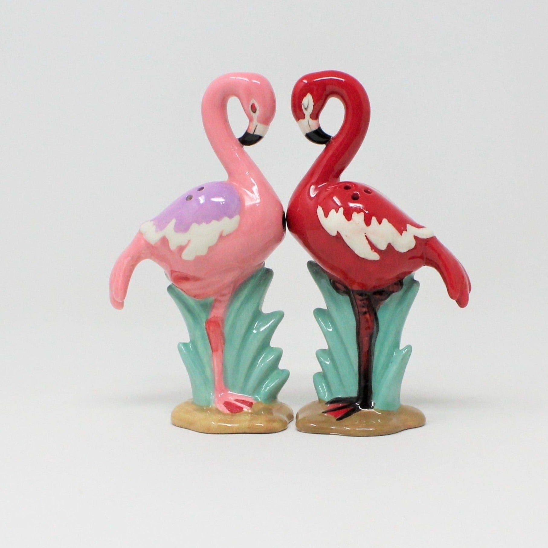 Pink Flamingo Salt & Pepper Set