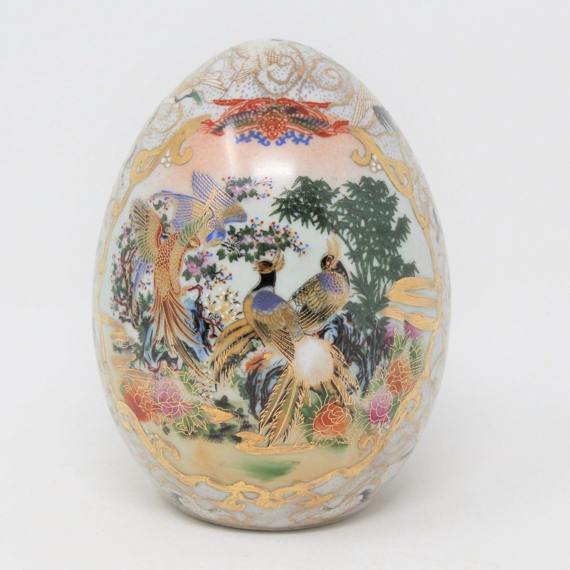 Vintage Japanese ceramic sold egg