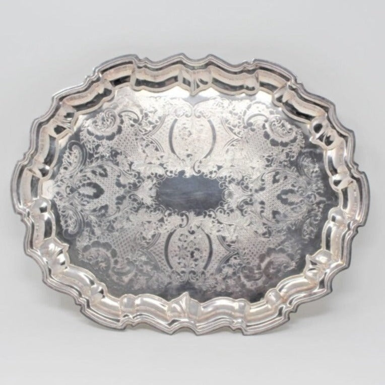Silver Plated Tray / Silver Plated Tray