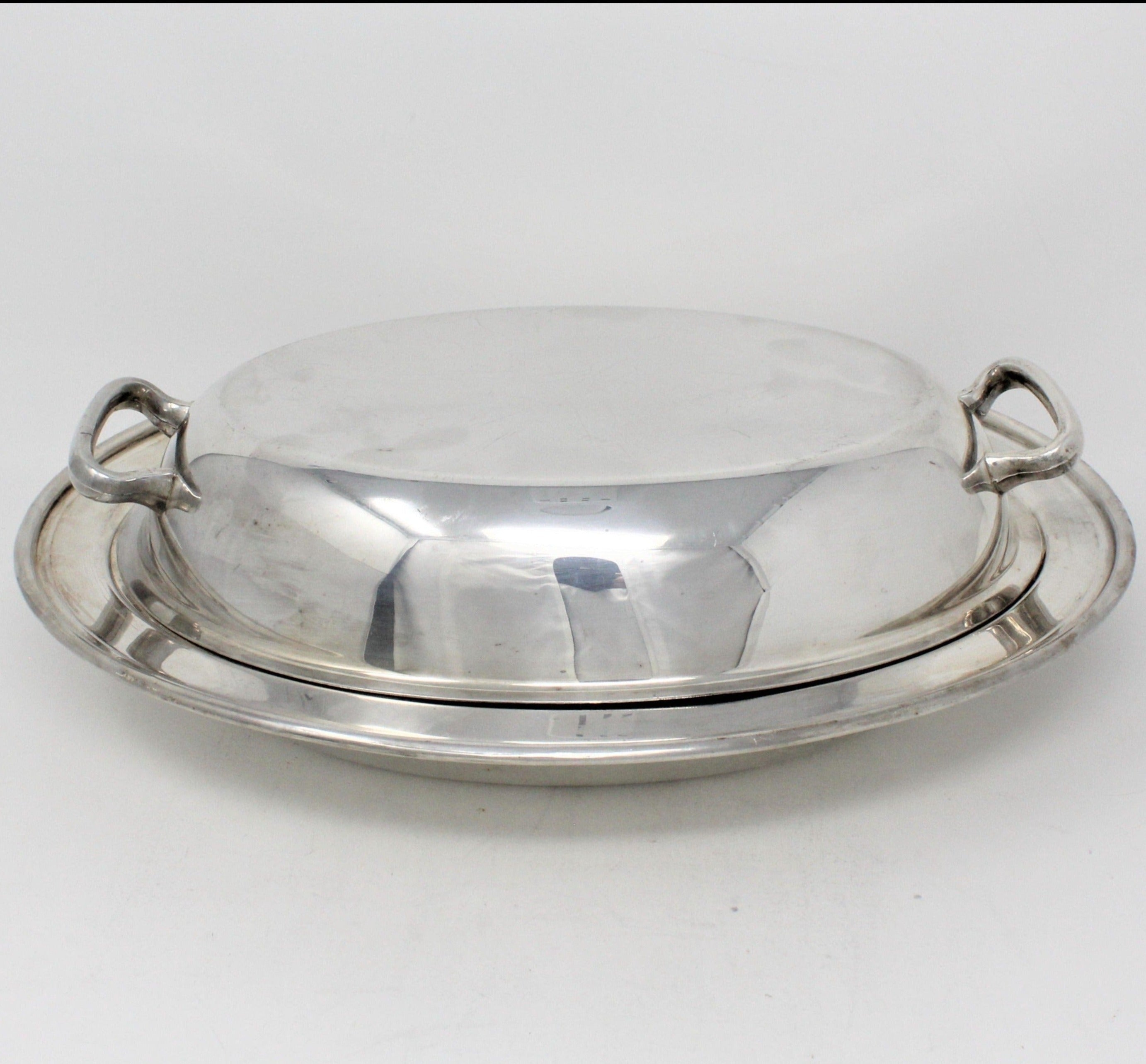 Vintage, offers silver serving dish