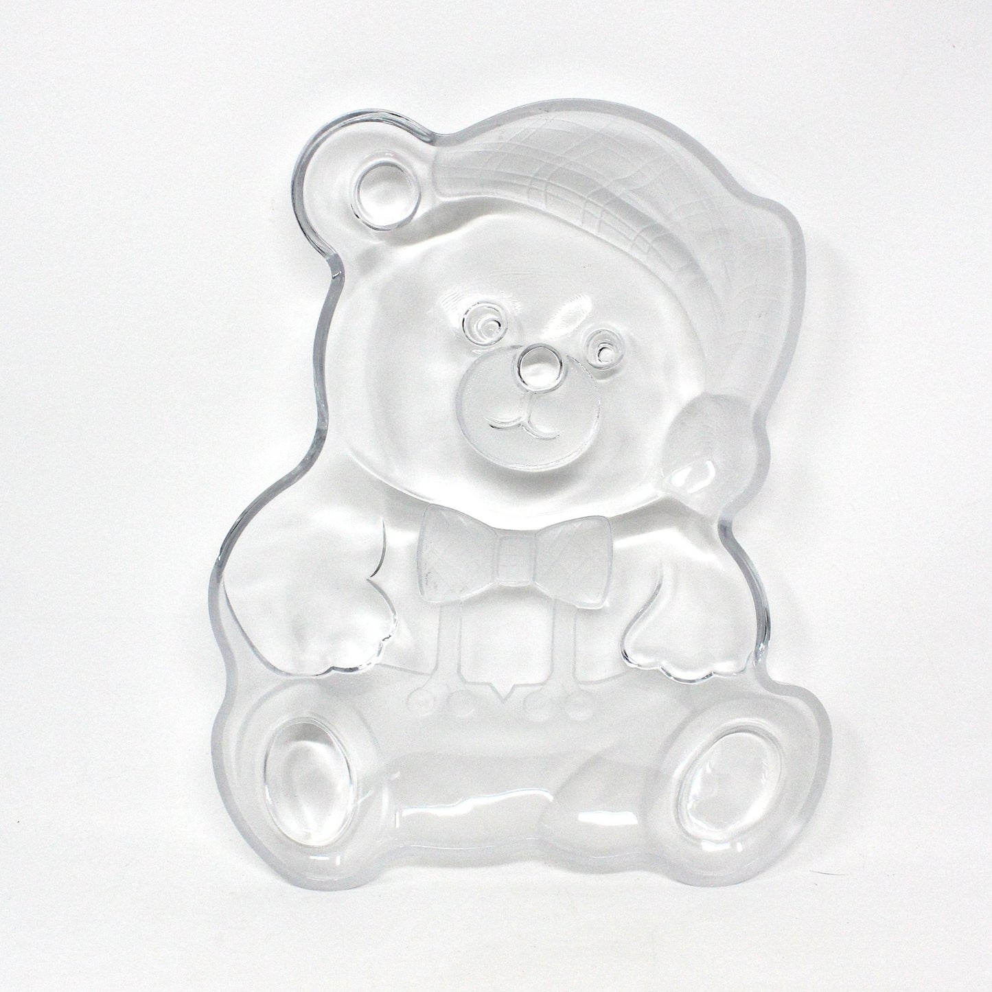 Platter, Mikasa, Holiday Bear, Christmas Bear Shaped Serving Platter / Sandwich Tray, Vintage