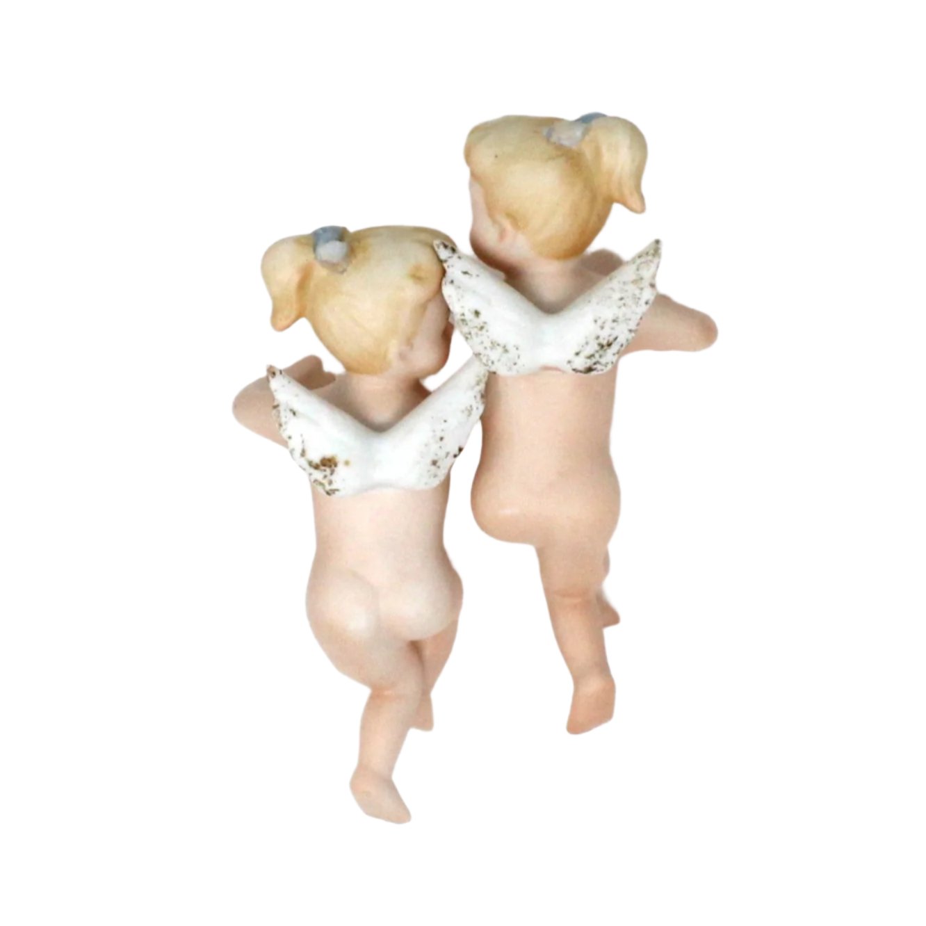 Candle Huggers, Lefton, Cherub Angels, Set of 2, Mid Century, Vintage, RARE KW389