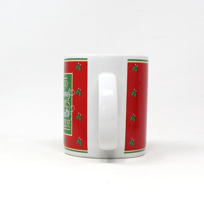 Mug, Hallmark, Christmas Mug, Good Friends, Good Times, Health & Cheer..., Coffee Mug, Vintage