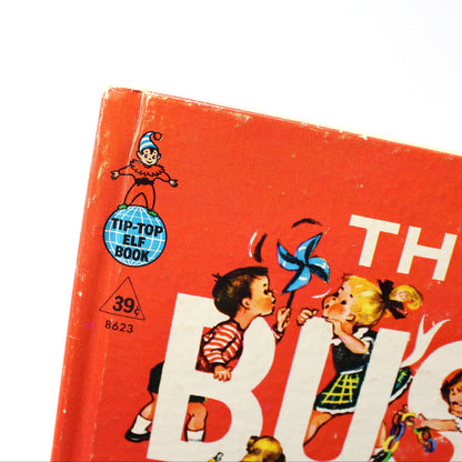 Children's Book, Tip Top Elf Book, The Busy Book, Rand McNally, Hardcover, Vintage 1952