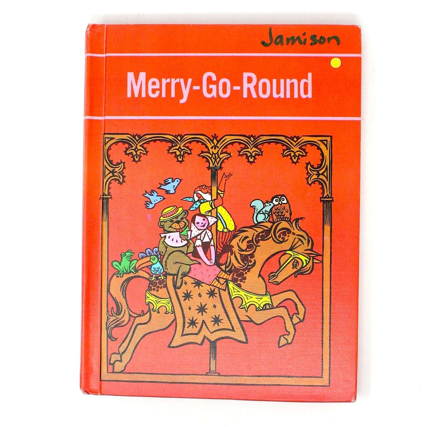 Children's Book, Charles E Merrill, Merry Go Round, Treasury of Literature, Hardcover, Vintage 1966