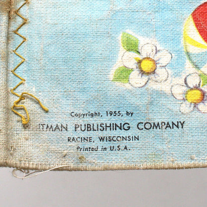 Children's Book, Whitman Cloth Book, BABY, Vintage 1955