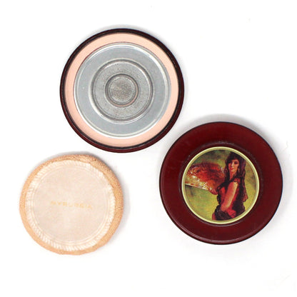 Cosmetics, Maja Powder Compact by Myrurgia, Empty, Vintage