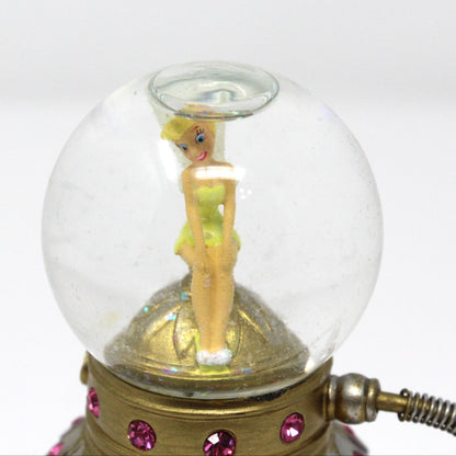 Snowglobe, Disney, Tinkerbell Atomizer Perfume Bottle, Mini Snow Globe, 2006