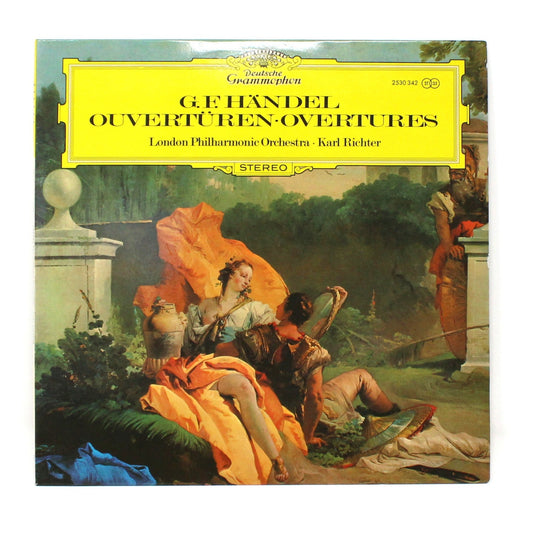 Record Album, GF Handel Overtures, London Philharmonic Orchestra, 1973, Polydor, Vintage Vinyl, USED, EX