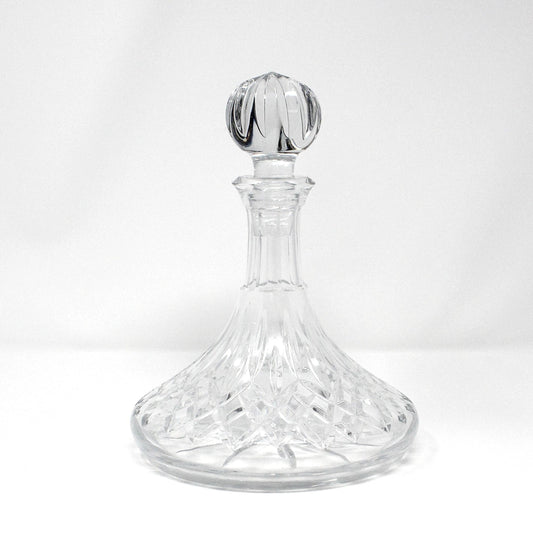 Decanter with Stopper, Waterford, Captain or Ships Decanter, Lismore, Vintage