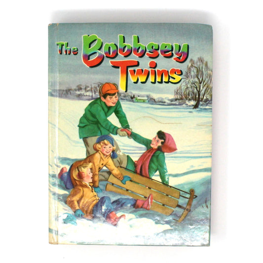 Children's Book, The Bobbsey Twins Merry Days Indoors and Out, Hardcover, Vintage 1950