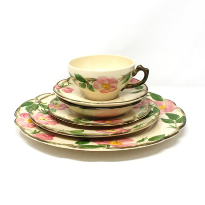 Dinnerware, Franciscan, Desert Rose, Service for 5, 30 Pcs, Vintage USA, Free Shipping