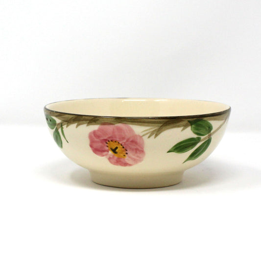 Bowls, Oatmeal / Cereal Bowl, Franciscan, Desert Rose, Vintage USA