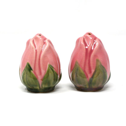 Salt and Pepper Shakers, Franciscan, Desert Rose, Vintage USA