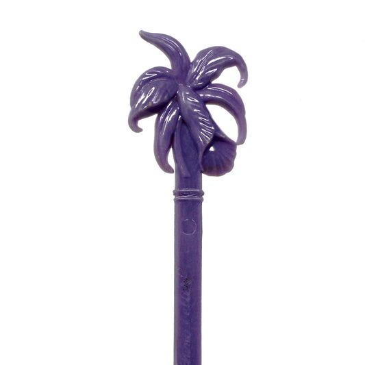 Cocktail Drink Stirrers - Swizzle Sticks / Spoons, Old Forester Bourbon, Nothing Better, Purple Orchid, Vintage, 1950's