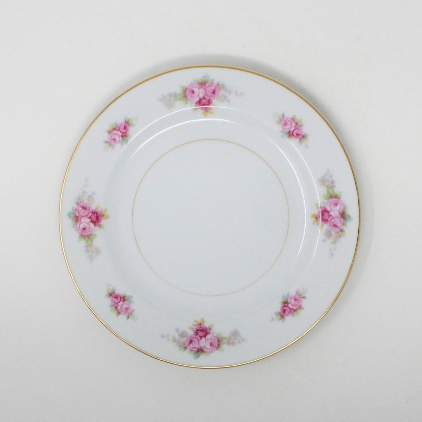 Dessert / Salad Plates, RC Royal Crockery, Noritake, Bone China, Vintage