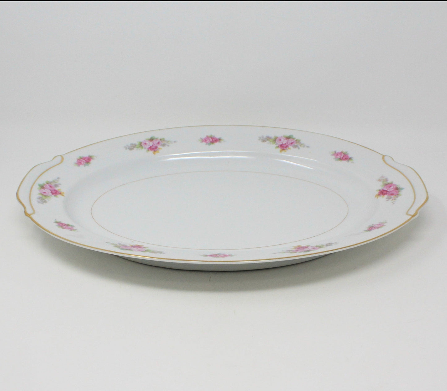 Serving Platter, RC Royal Crocker, Noritake, Bone China, Vintage 14"