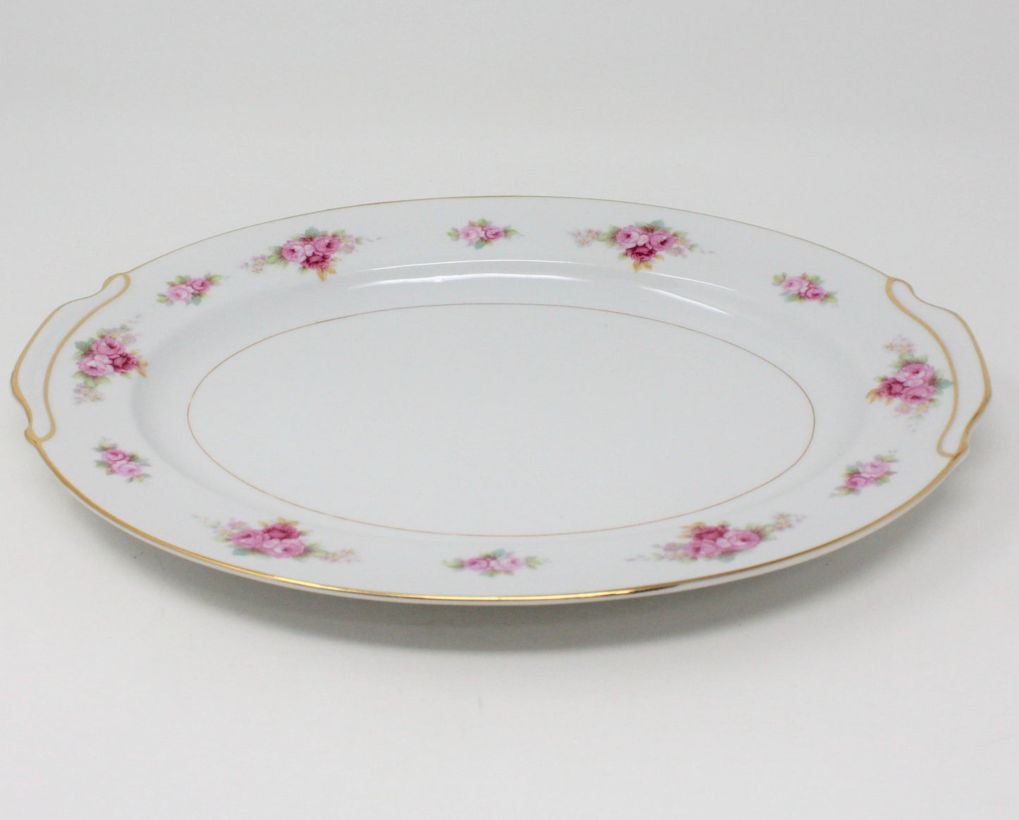 Serving Platter, RC Royal Crockery, Noritake, Bone China, Vintage 12"