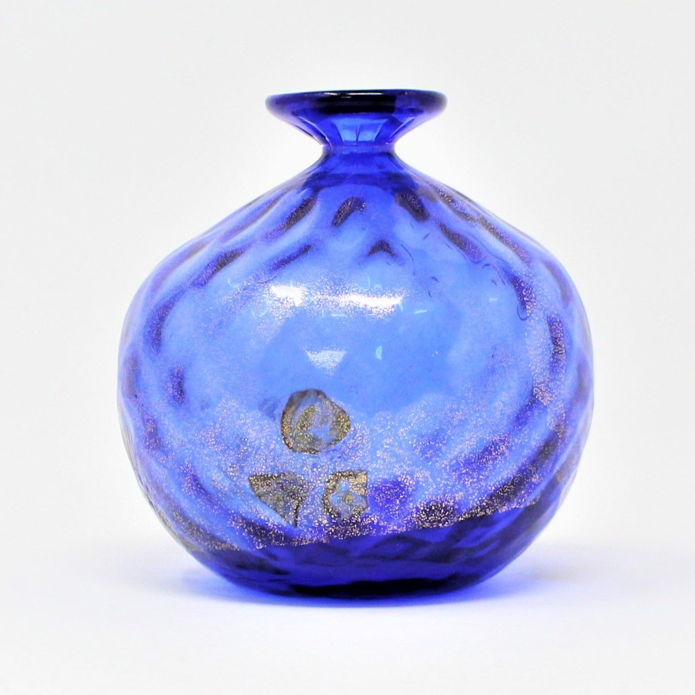 Glass vase Vintage Rare Blue Vase. 2024