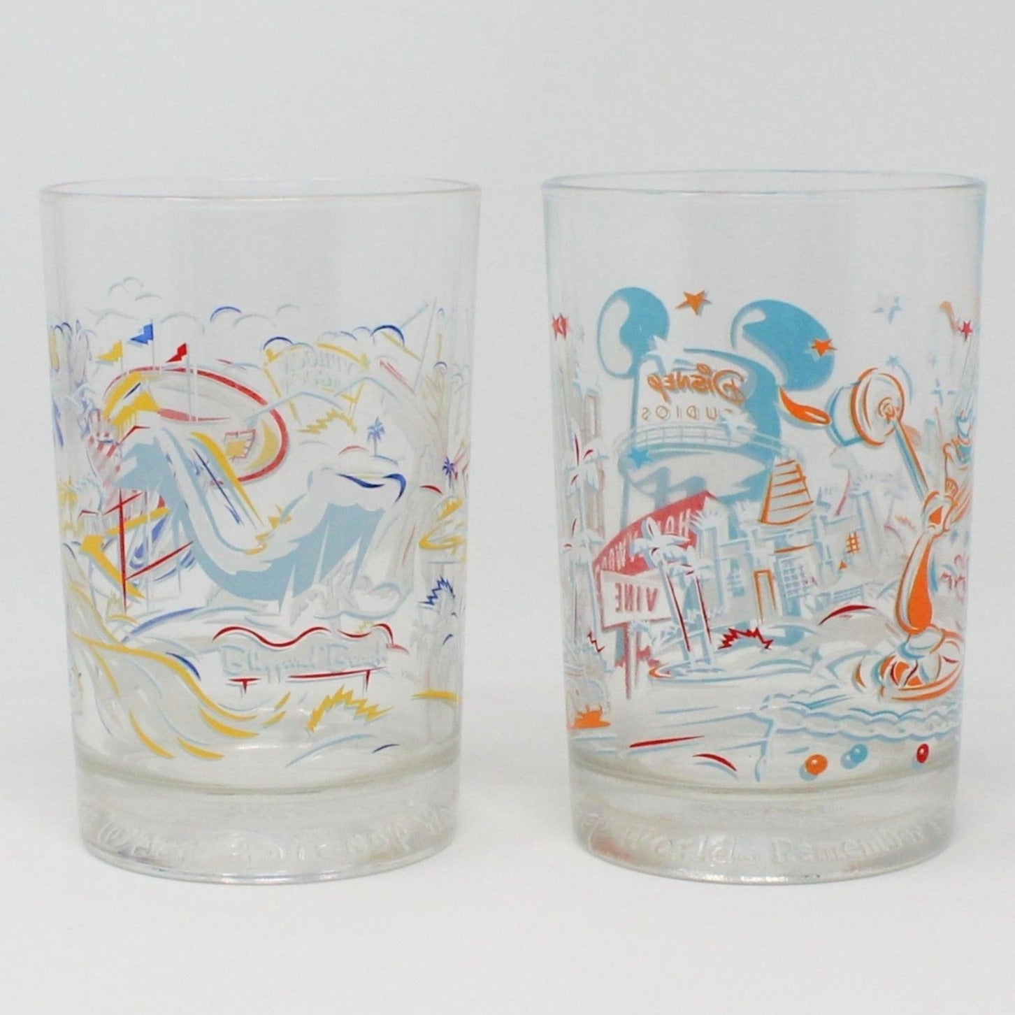 Vintage Mcdonalds Walt Disney World Glasses popular