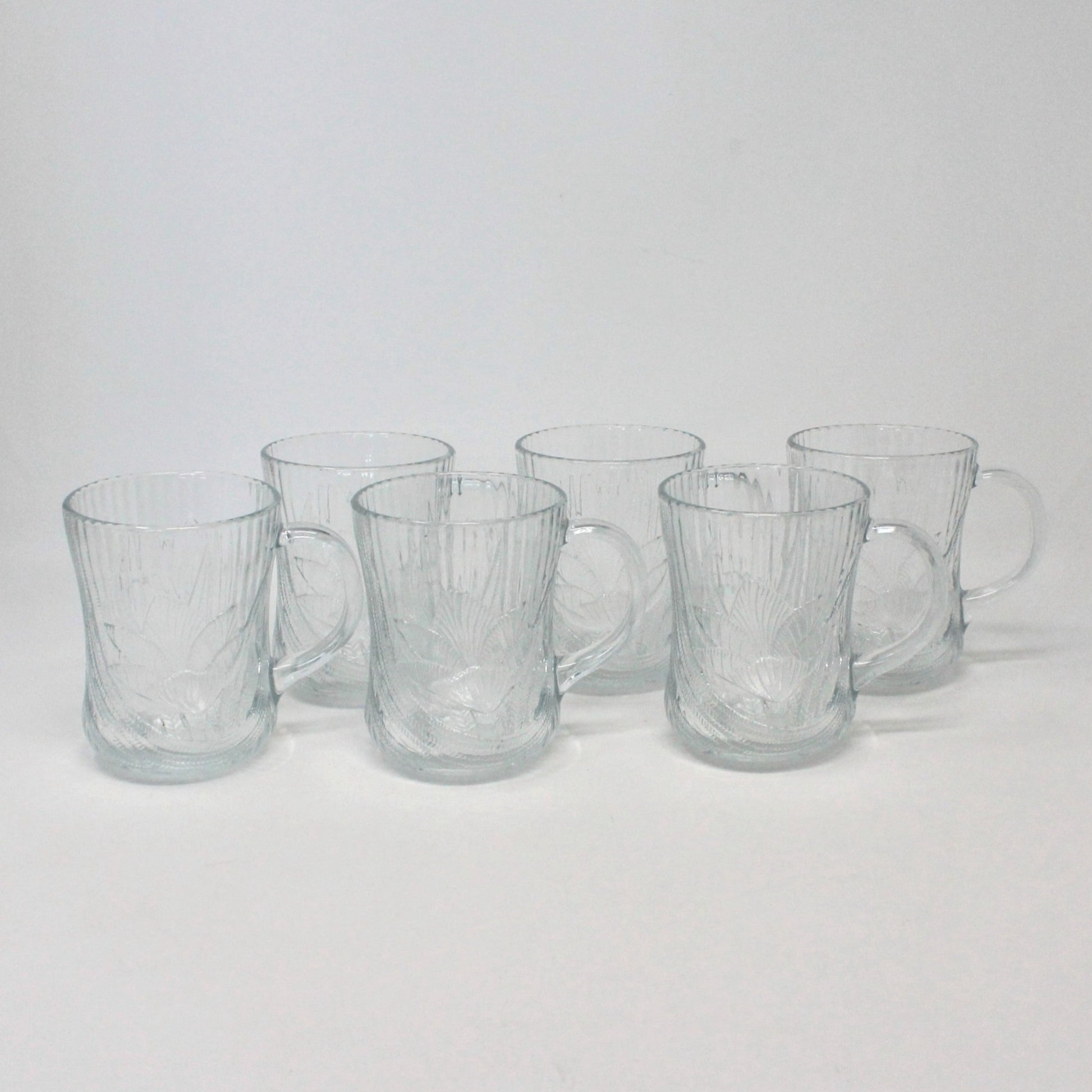 Arcoroc Classique Clear Mugs - Set of 4
