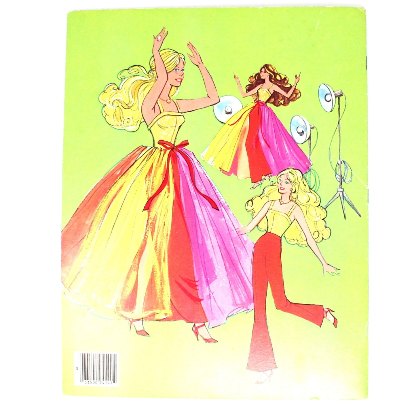 Paper Doll Book, Whitman, Barbie and PJ Fashion Photo, Uncut, Vintage 1978