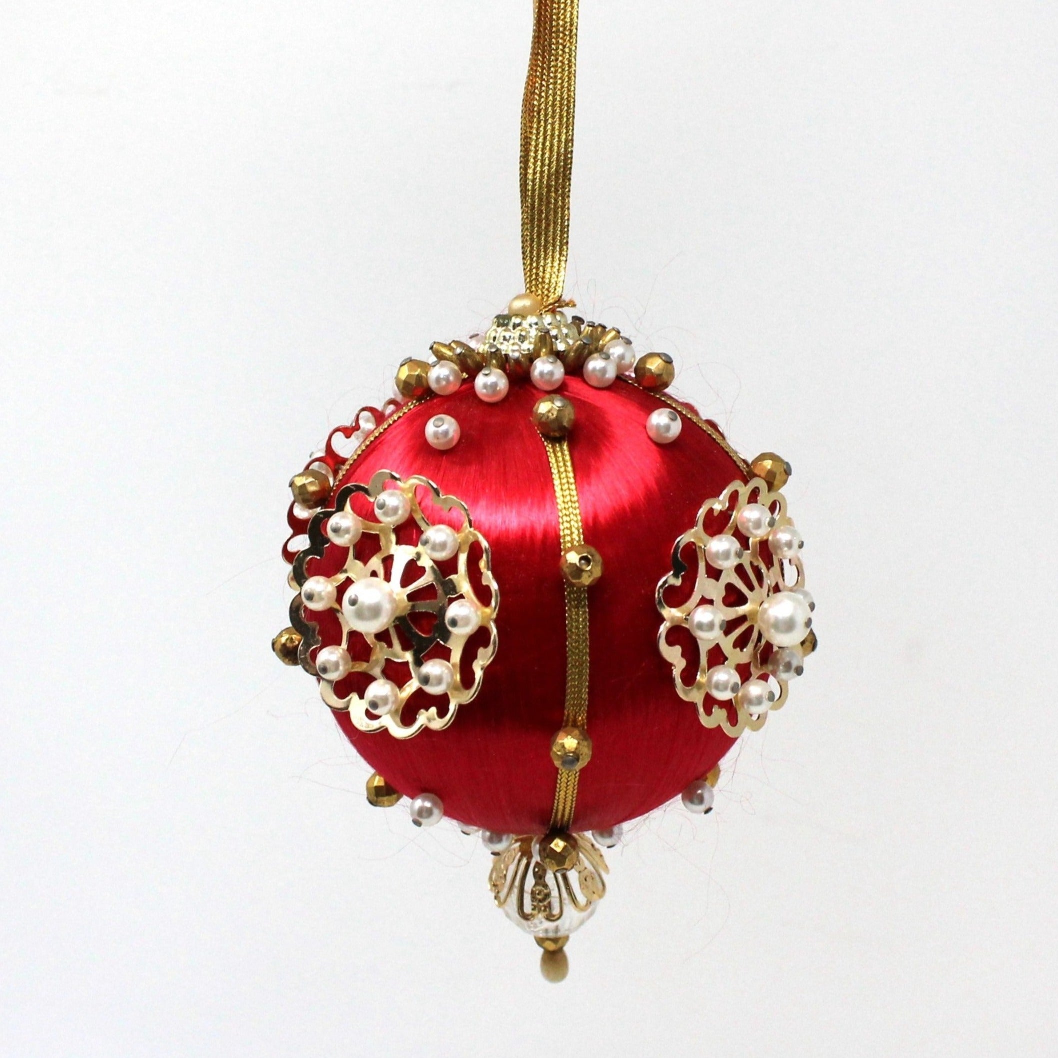 148 vintage satin Christmas buy ball ornaments