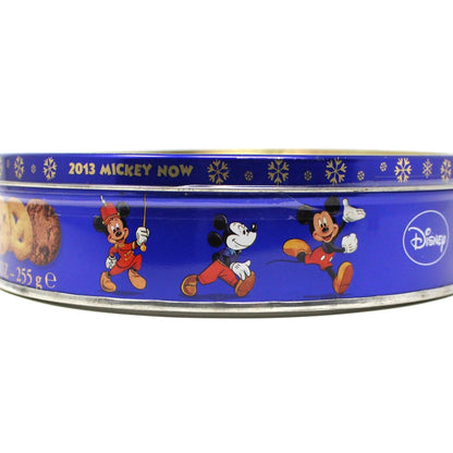 Gift Tin / Cookie Tin, Mickey and Minnie Limited Edition Christmas 2013, Cobalt Blue, Royal Dansk