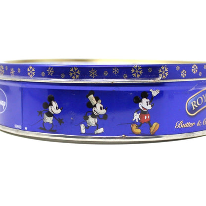 Gift Tin / Cookie Tin, Mickey and Minnie Limited Edition Christmas 2013, Cobalt Blue, Royal Dansk