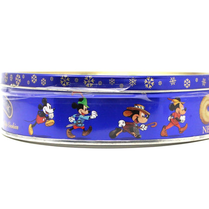 Gift Tin / Cookie Tin, Mickey and Minnie Limited Edition Christmas 2013, Cobalt Blue, Royal Dansk