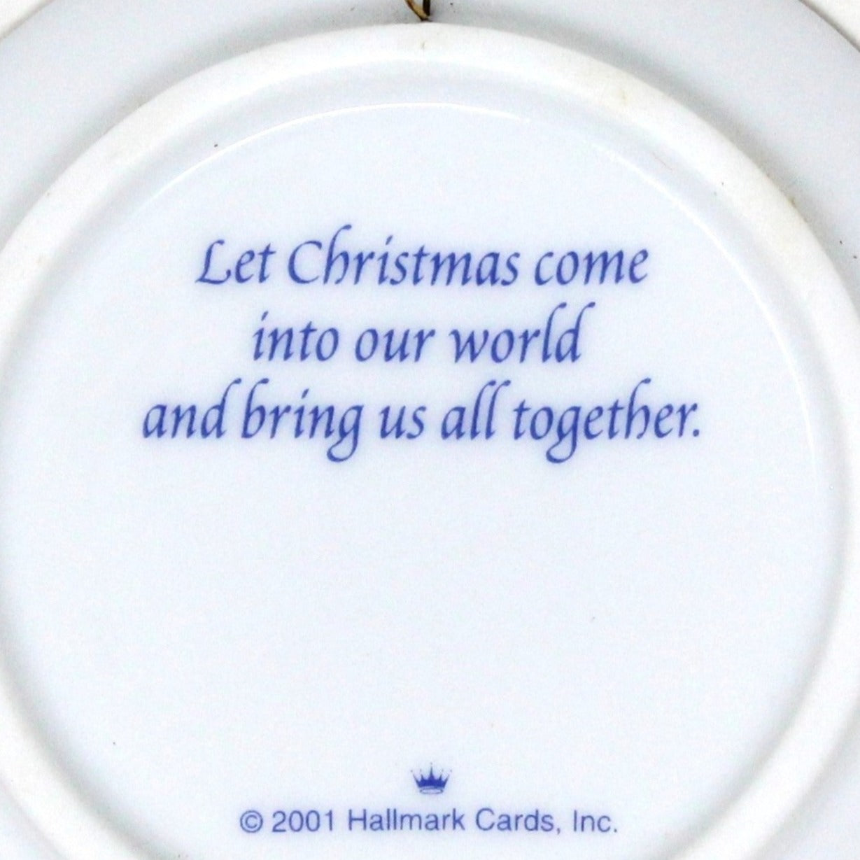 Hallmark christmas clearance plates