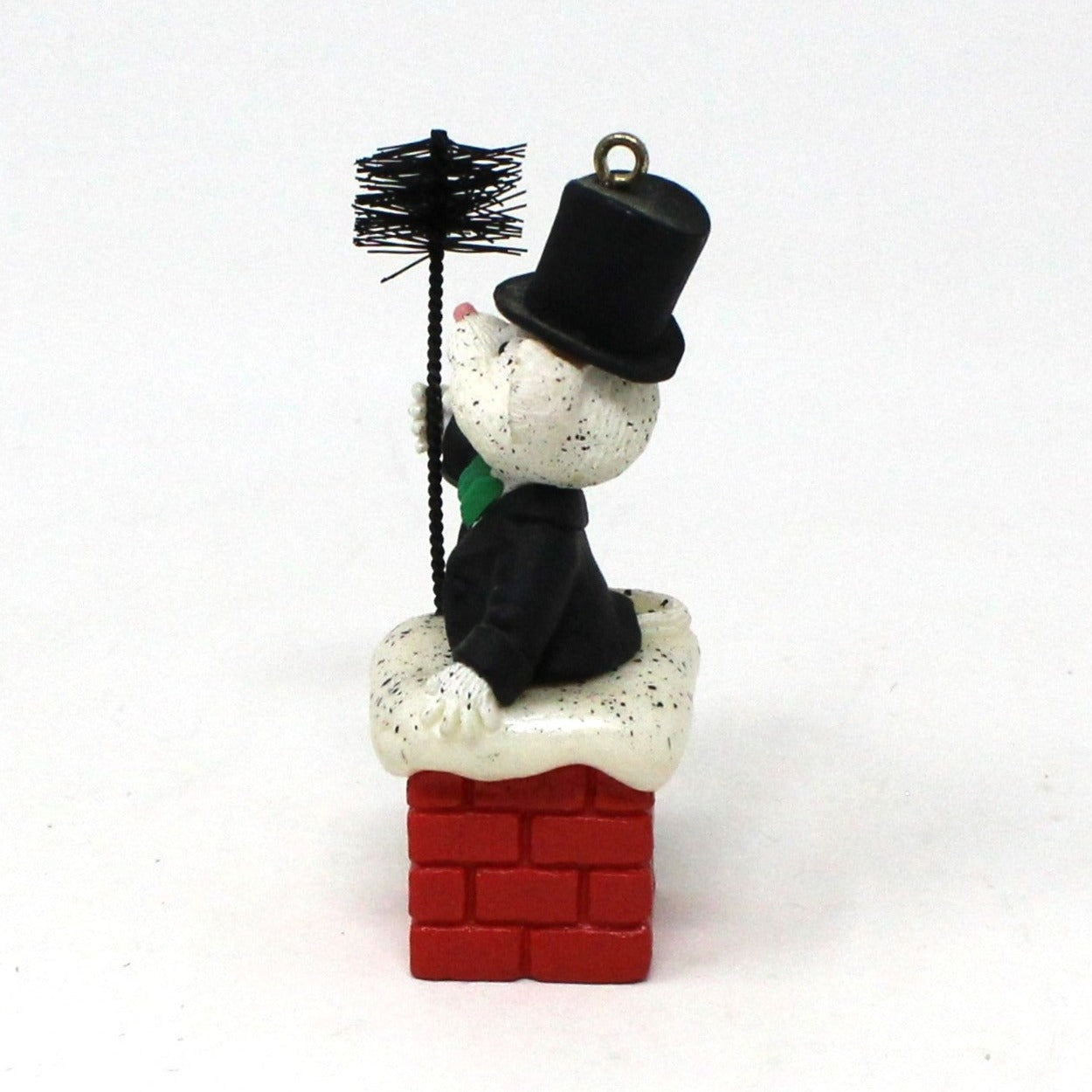 Ornaments, Hallmark, Mouse Chimney Sweep, in Box, 1987