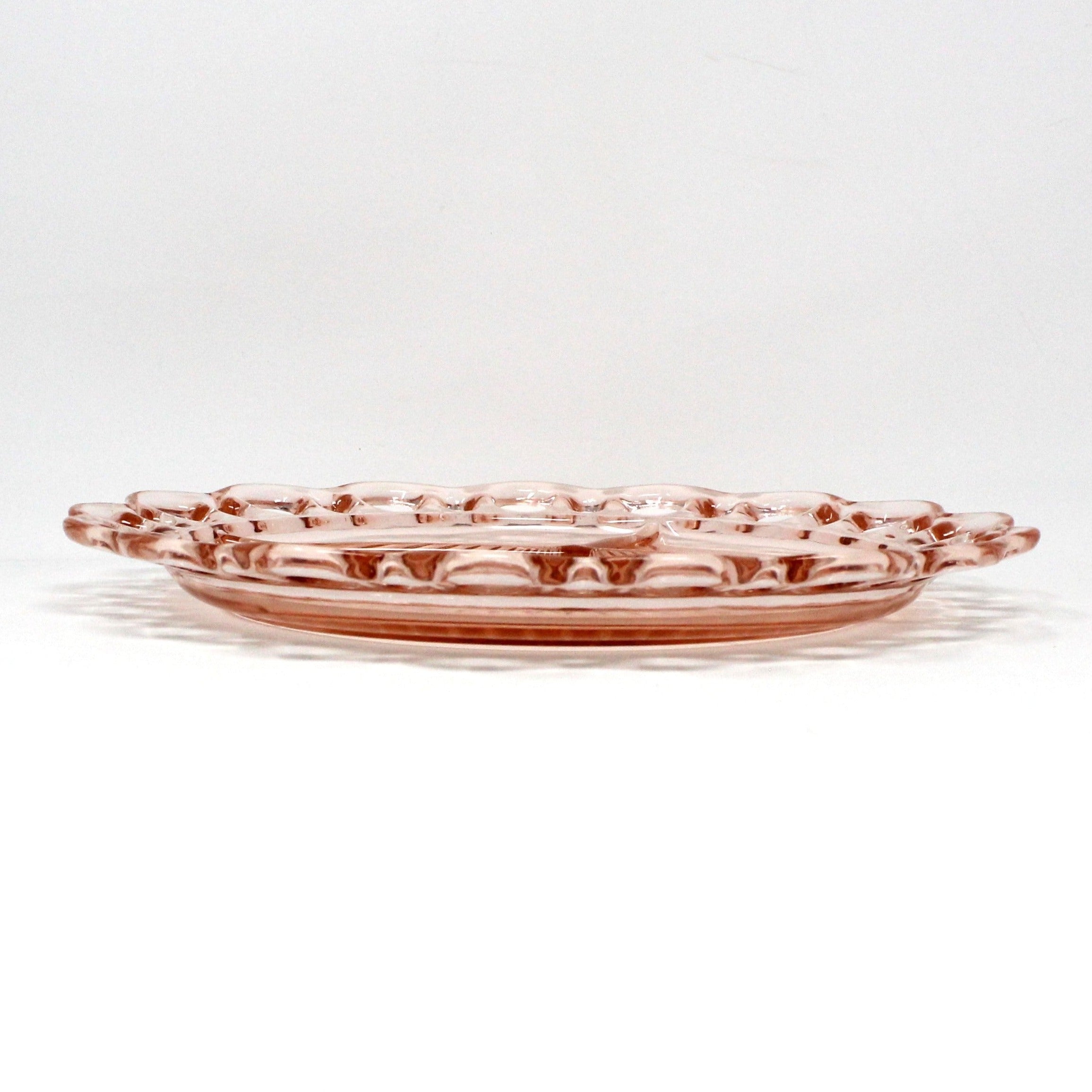 Anchor Hocking Pink Lace 2024 Depression Glass Set