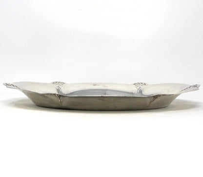 Tray, Wm Rogers, Silverplate Bread Tray, Reticulated Oval Tray, Antique