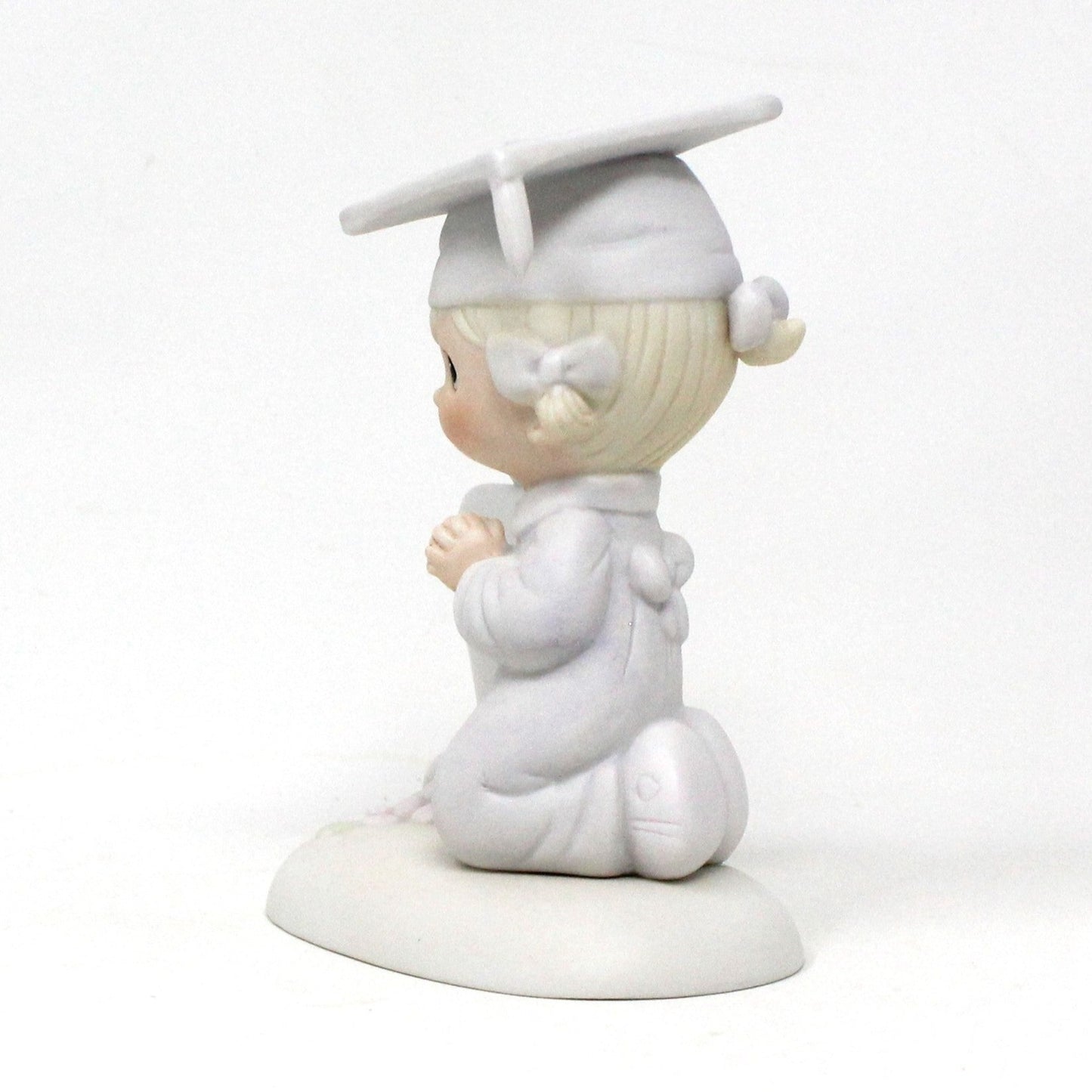 Figurine, Enesco, Precious Moments, Graduate, Seek Ye The Lord, Vintage 1982