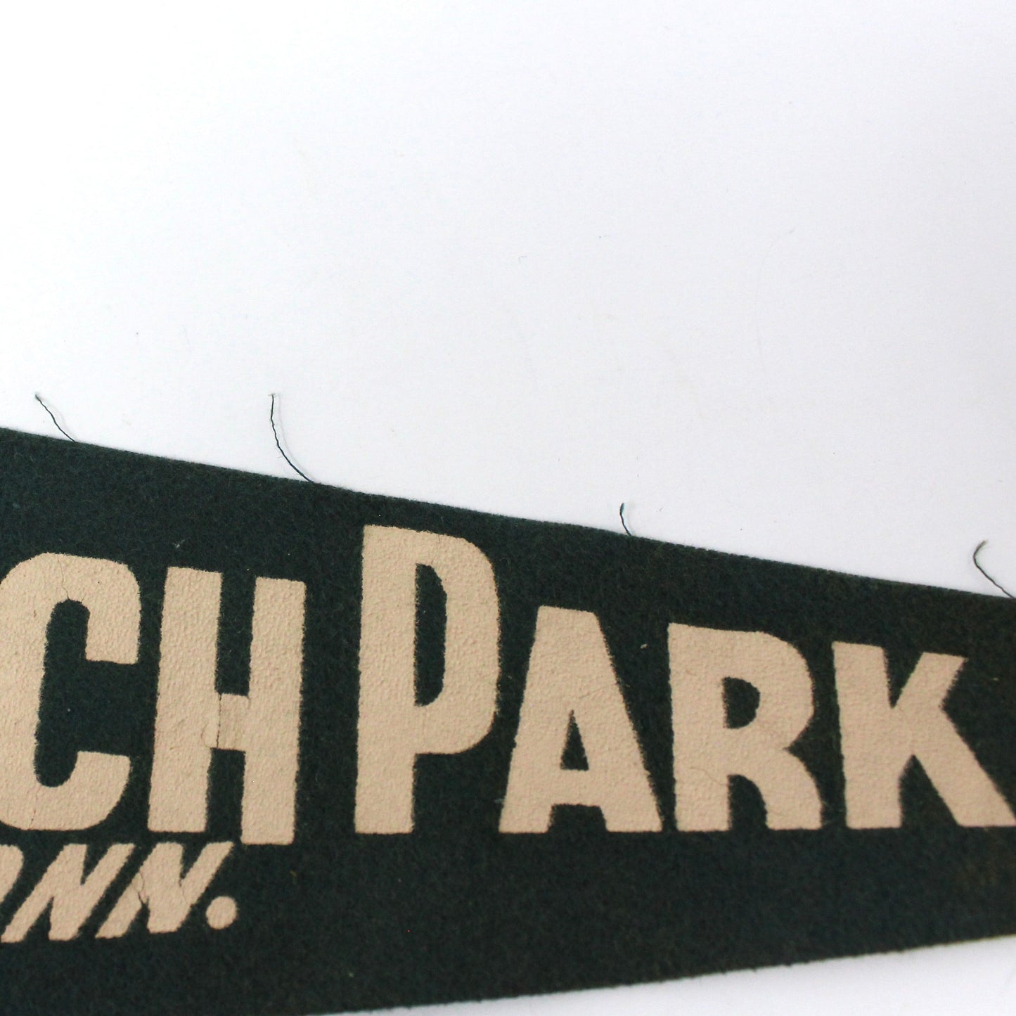 Pennant, Ocean Beach Park, New London, CT Souvenir Collectible, Vintage 26"