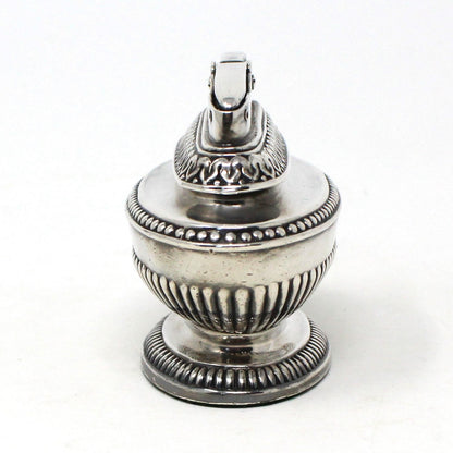 Lighter, Table Lighter, Ronson, Queen Anne Silver Plate, Vintage