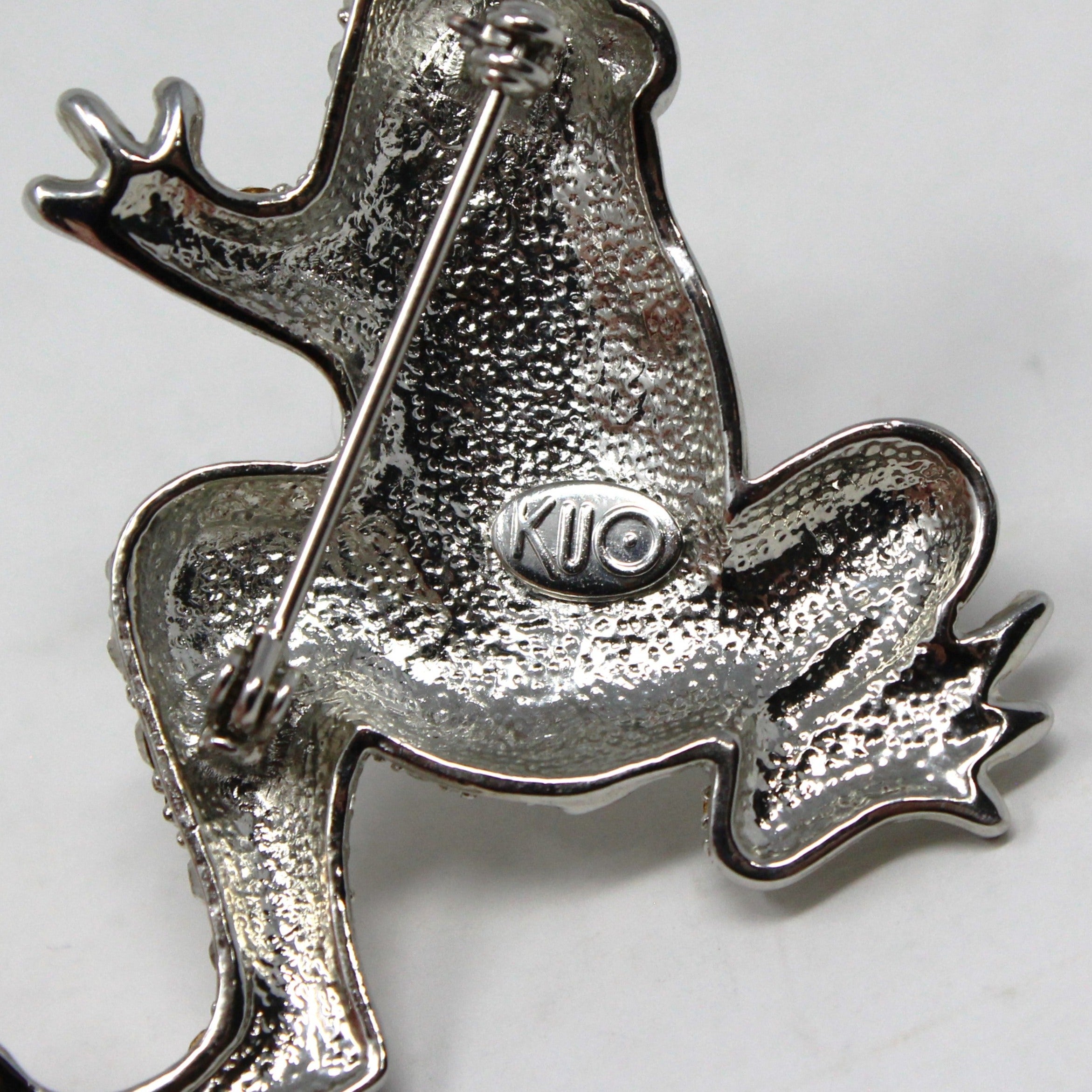 Ornate Figural Frog hotsell Brooch Sterling Silver