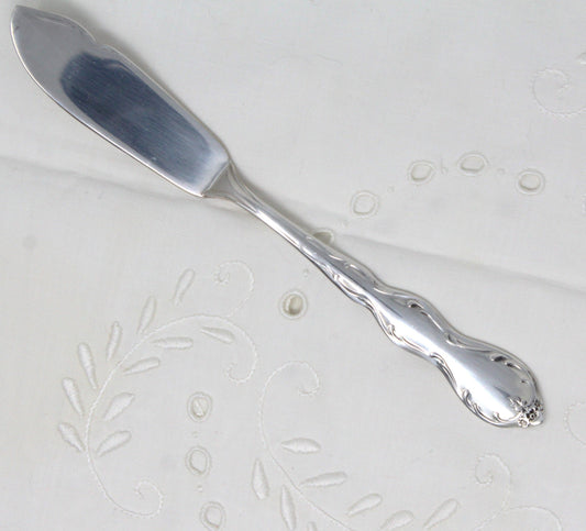 Butter Knife / Spreader, Wm Rogers, Silverplate, Camelot Pattern, Vintage 1964