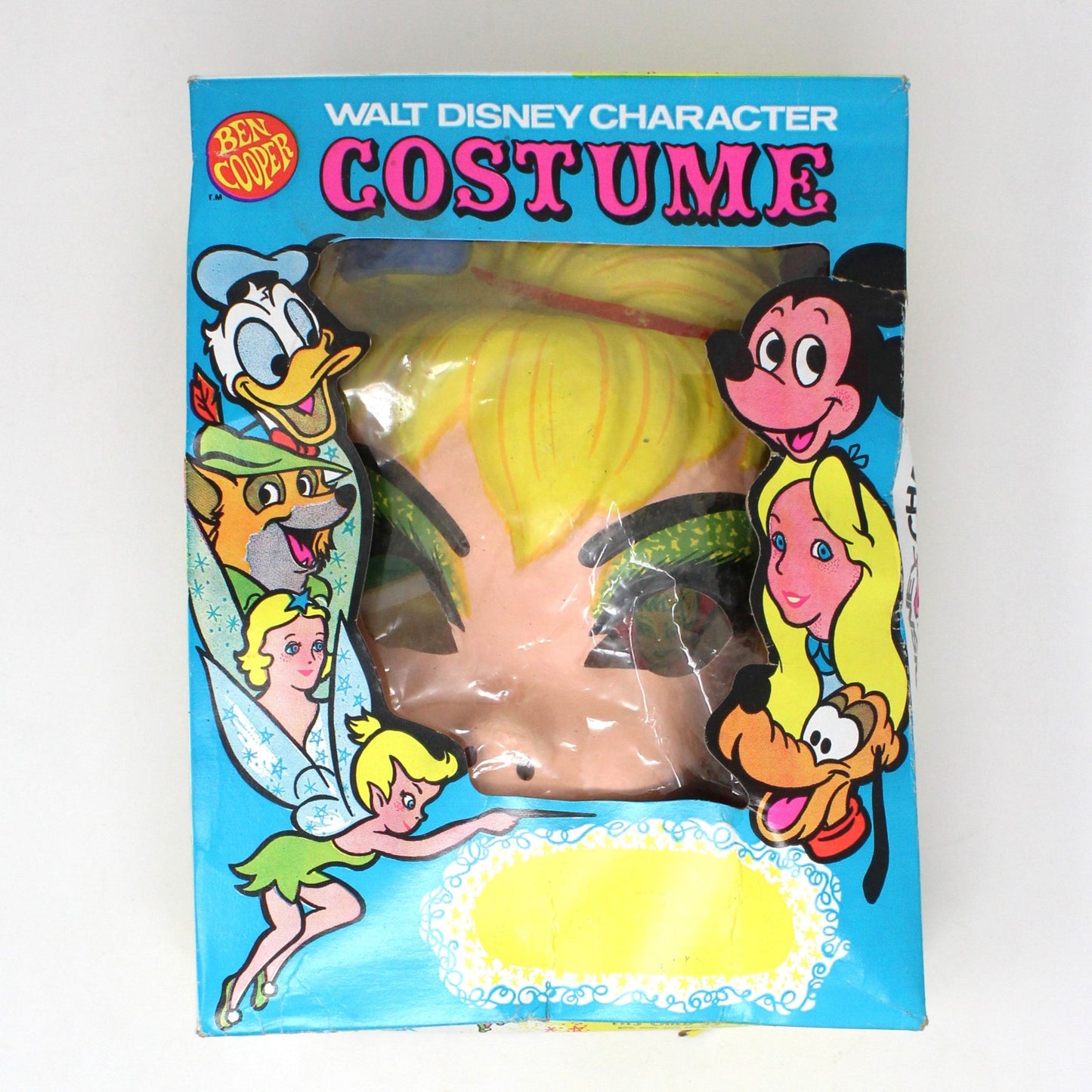 Costume with Mask, Ben Cooper, Walt Disney TinkerBell from Peter Pan, in Original Box, Vintage