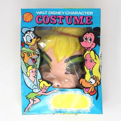 Costume with Mask, Ben Cooper, Walt Disney TinkerBell from Peter Pan, in Original Box, Vintage