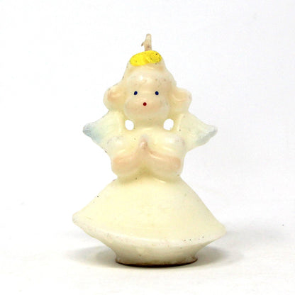 Candle, Gurley Novelty, Figural Angel Christmas Candle Vintage