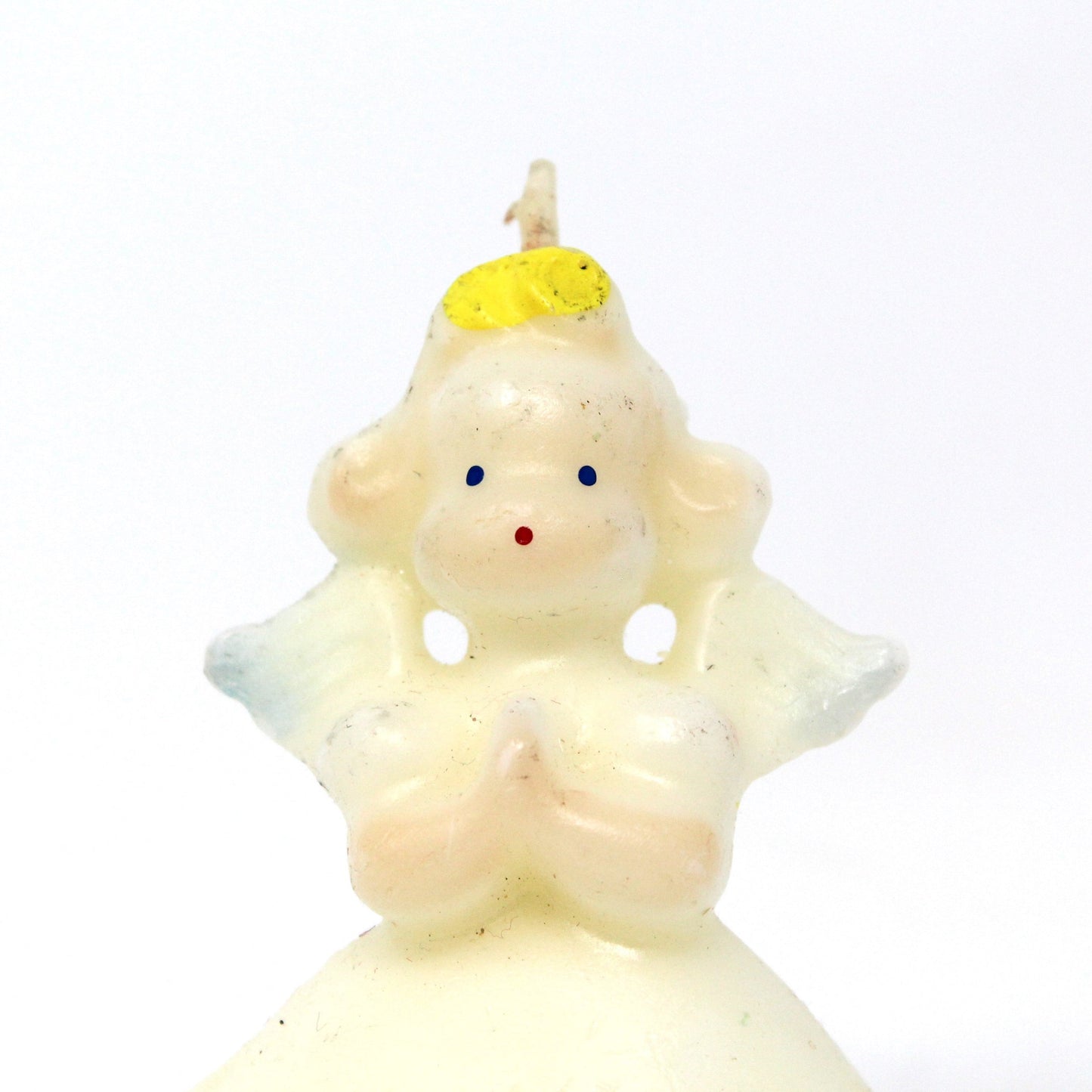 Candle, Gurley Novelty, Figural Angel Christmas Candle Vintage