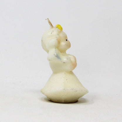 Candle, Gurley Novelty, Figural Angel Christmas Candle Vintage