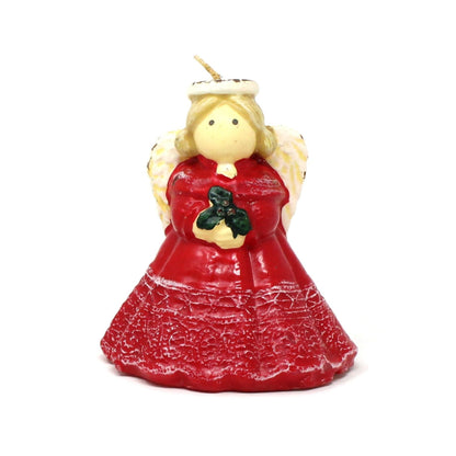 Candle, Angel Figural Novelty Christmas Candle Vintage