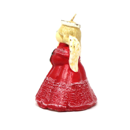 Candle, Angel Figural Novelty Christmas Candle Vintage