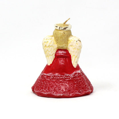 Candle, Angel Figural Novelty Christmas Candle Vintage