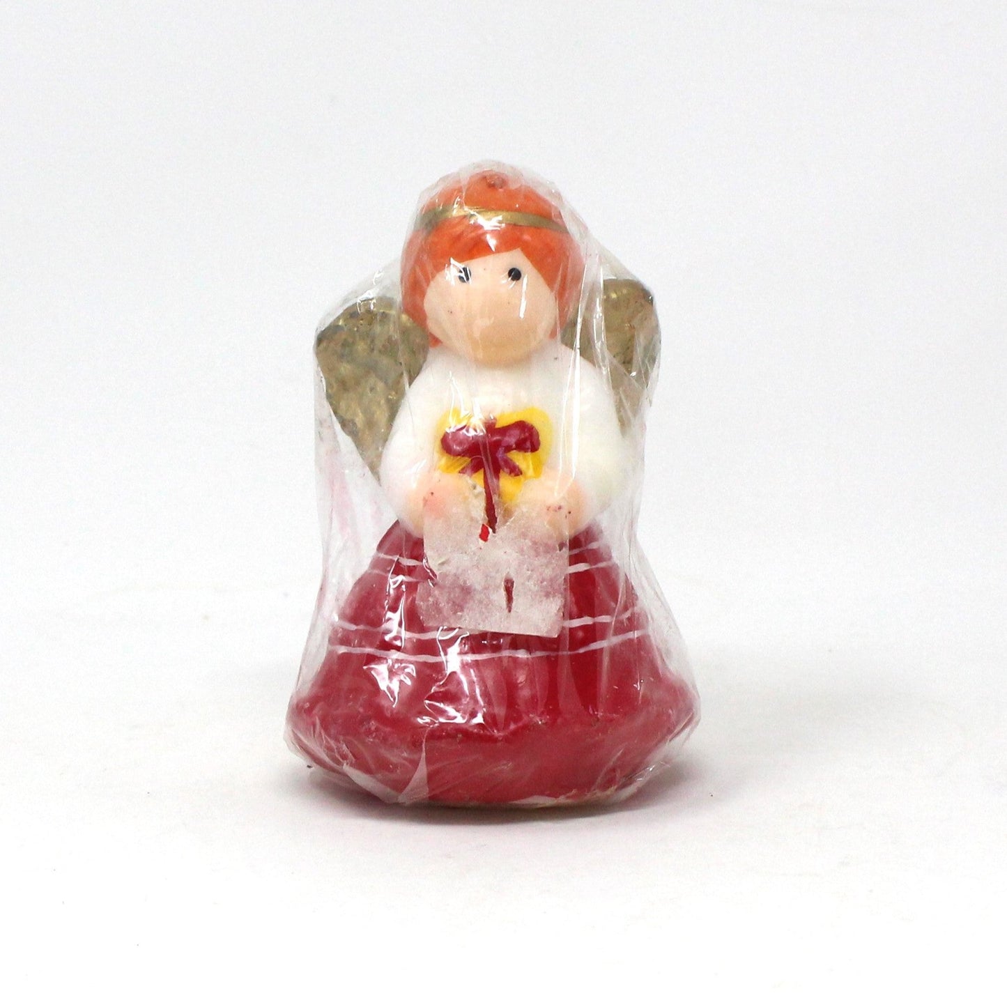 Candle, Angel Figural Novelty Christmas Candle Vintage