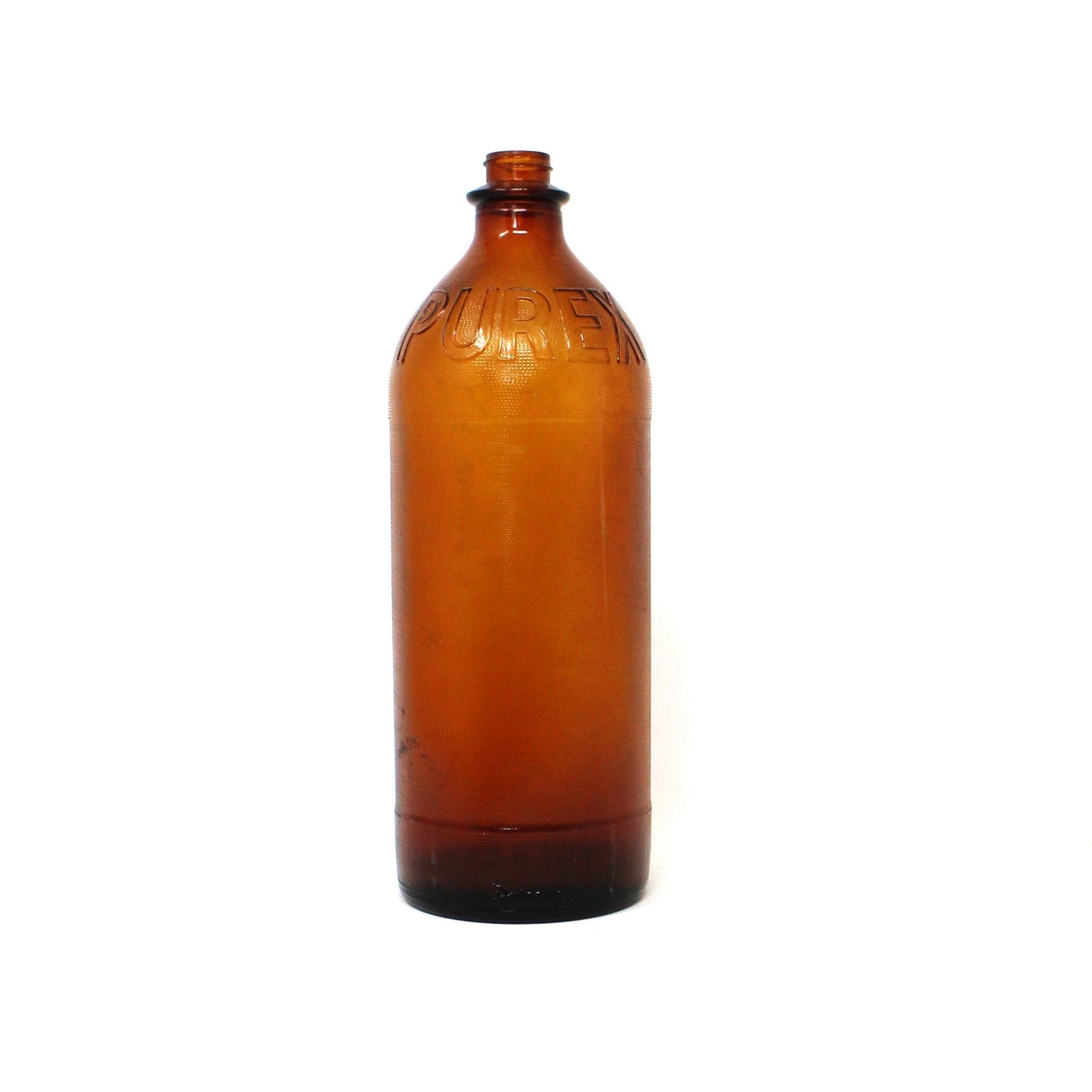 Bottle, Purex, Duraglas Brown Glass, Huntington WV, Vintage